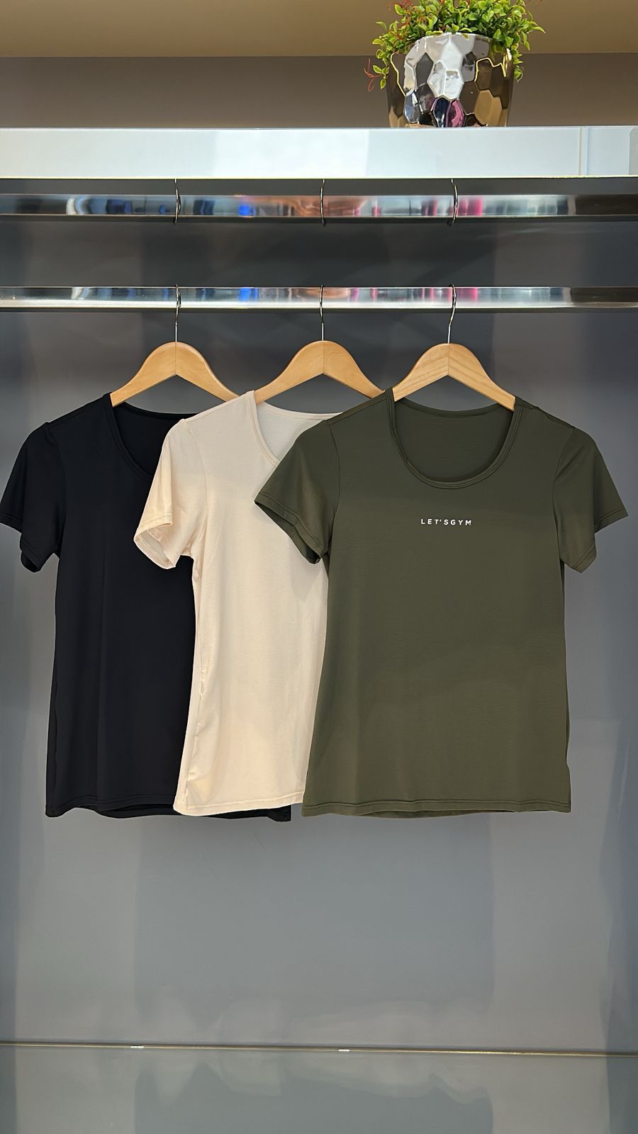 Blusa Basic Let's Gym