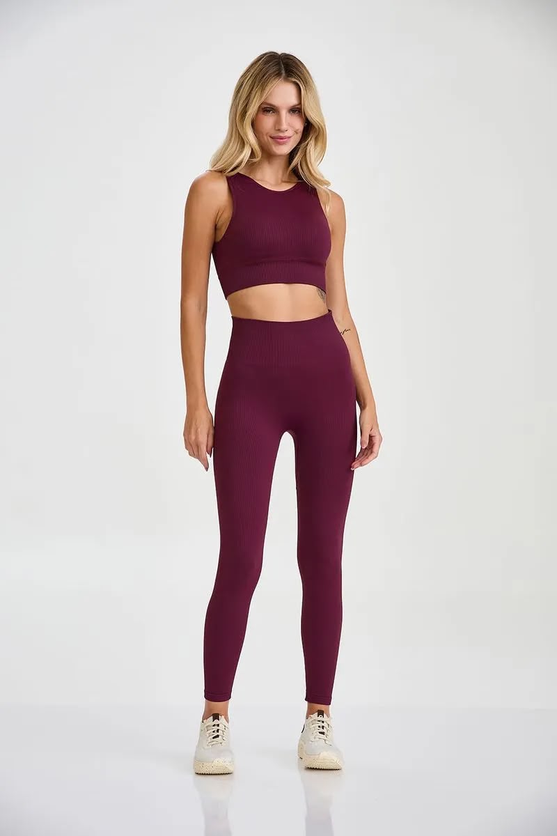 Conjunto sem costura Caju Brasil